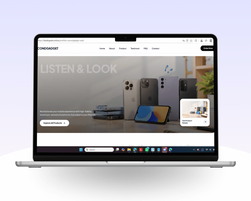 display web - 3
